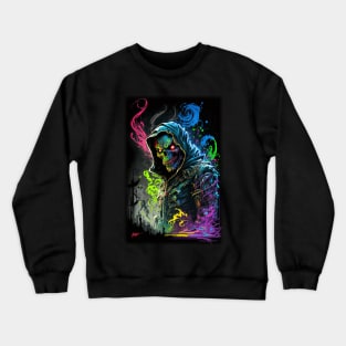 Lich D&D Monster Graffiti Crewneck Sweatshirt